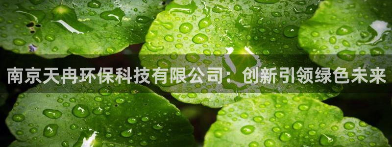 南京天冉环保科技有限公司：创新引领绿色未来